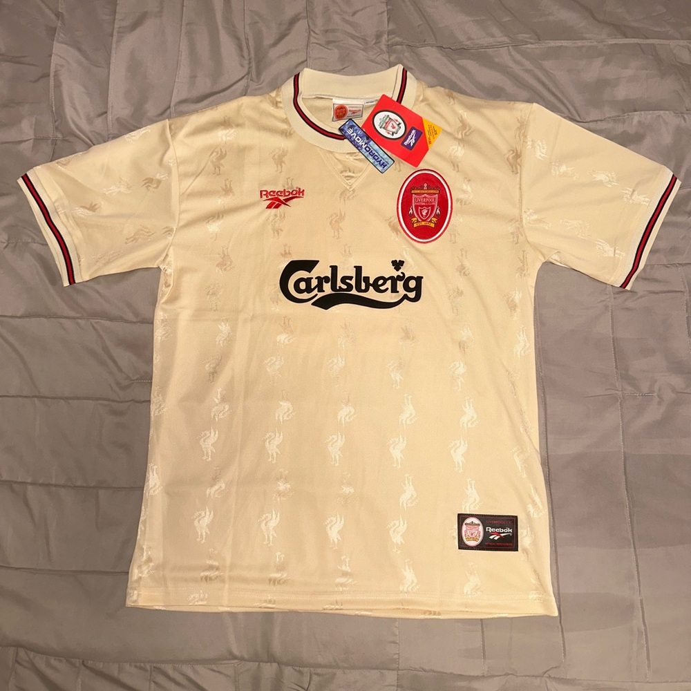 Reebok Liverpool Owen Soccer Jersey